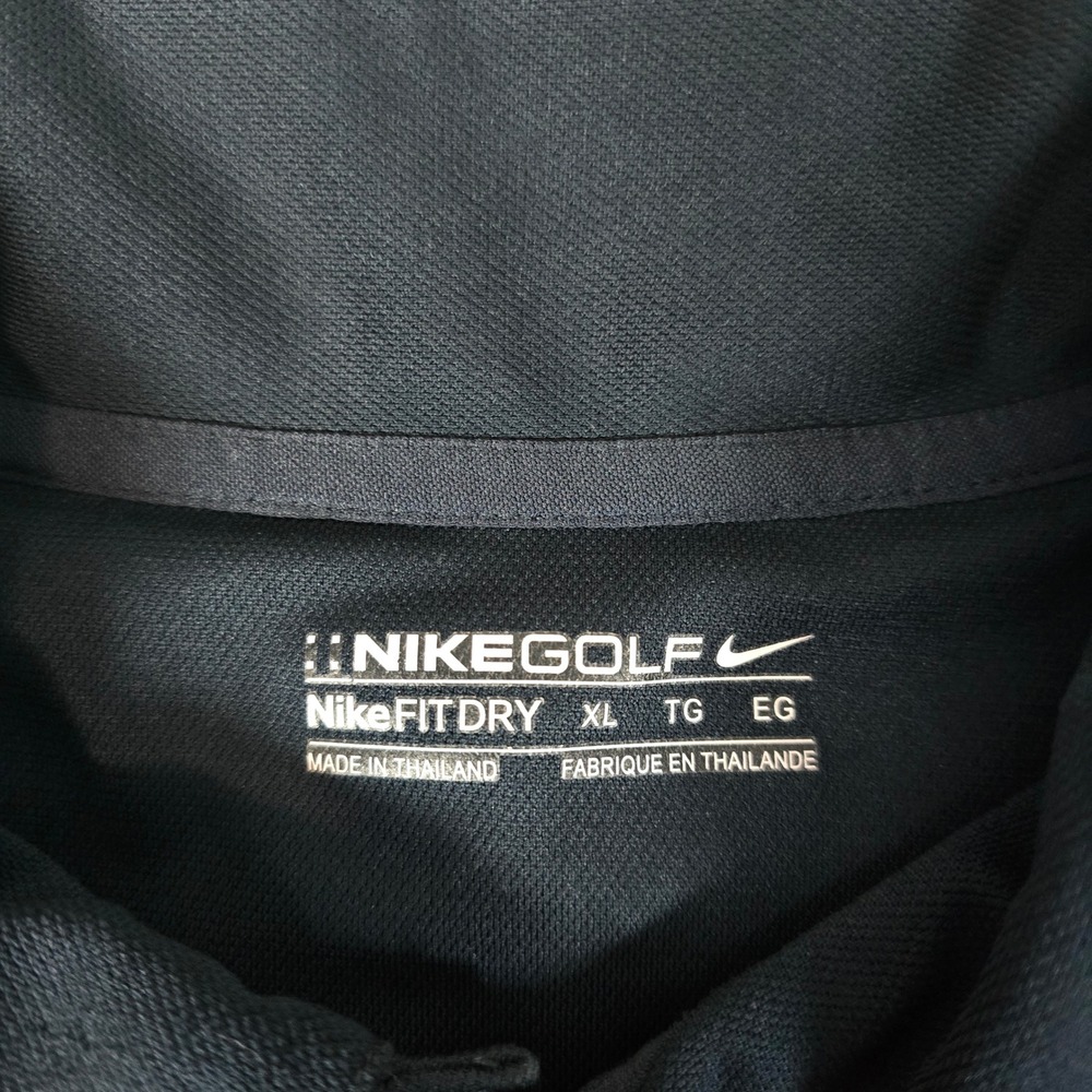 Nike Golf Dri-FIT Polo Shirt Athletic Fit Striped Detail XL‎ - Picture 4 of 12
